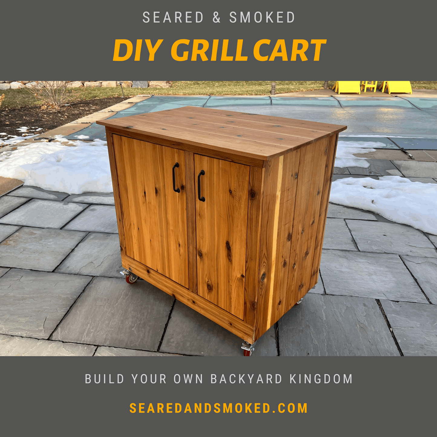 DIY Grill Cart Plans for Any Backyard