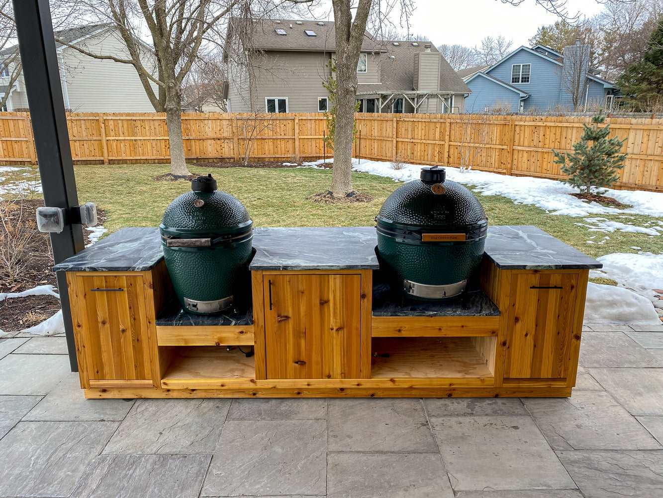 Green Egg Outdoor Kitchen for Large and XL Sizes