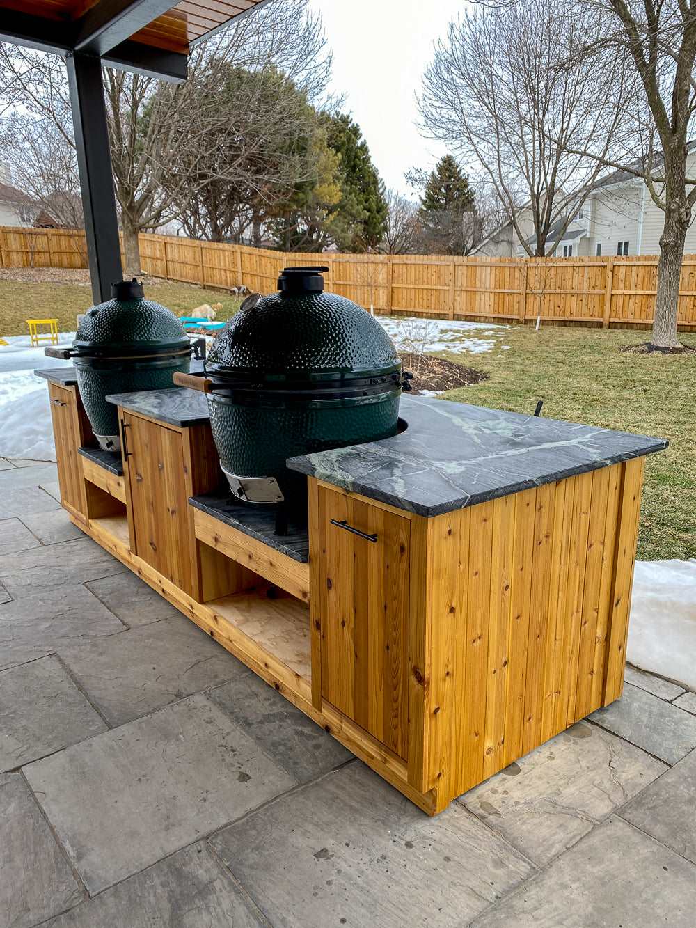 Green Egg Outdoor Kitchen for Large and XL Sizes